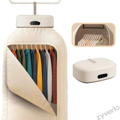 Portable Clothes Dryer with Hanging Drying Bag, Space-Saving Laundry Solution for Apartments, Dorms & Small Spaces